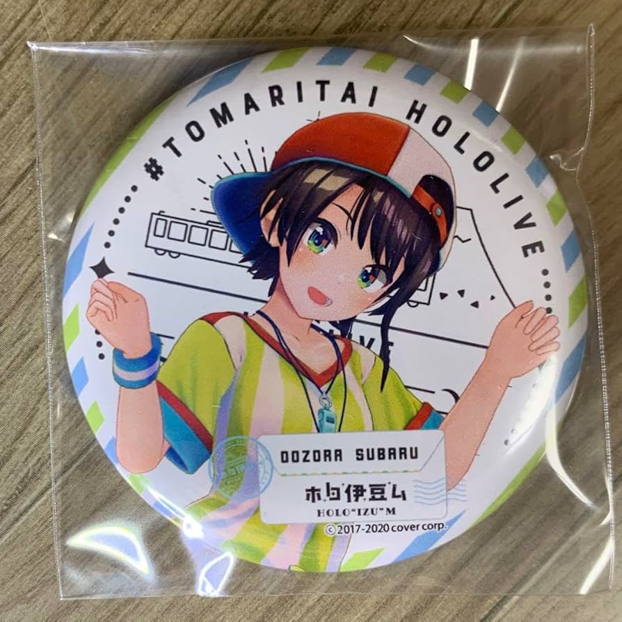 ホロライブ　大空スバル　ホロ伊豆ム　缶バッジ ホロライブ ホロ伊豆ム 缶バッジ 大空スバル - メルカリ